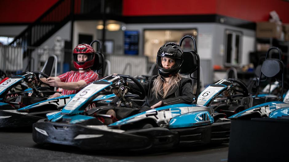 Get your Standby ticket, show up, and enjoy a fantastic full speed go kart race at Supa Karts! 