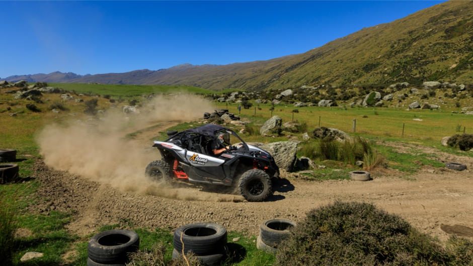 Experience the thrill of off-roading action with a 30 minute self drive adventure.