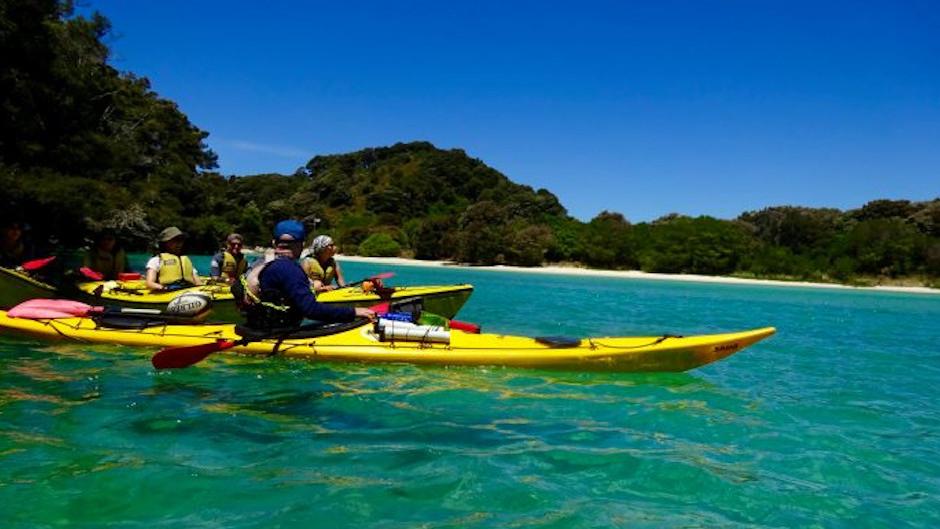 Experience the pristine beauty of the Abel Tasman coastline on a self-guided kayaking adventure.