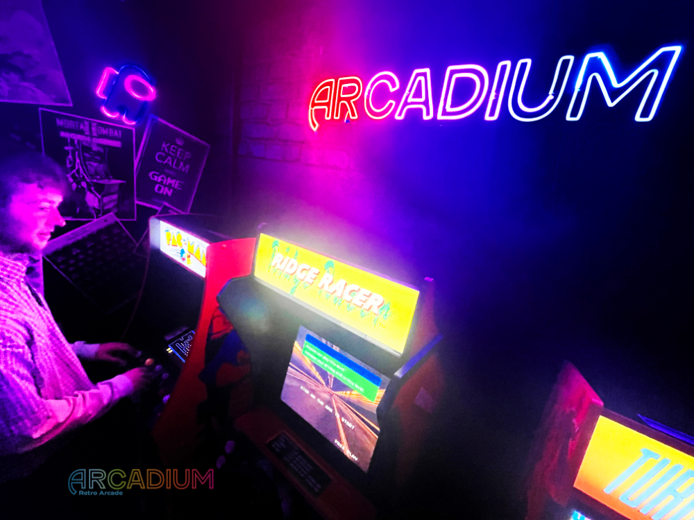 Travel back in time to the golden era of gaming at Arcadium! Our lively, nostalgia-packed arcade is brimming with classics from Pac-Man and Space Invaders to Street Fighter and Mortal Kombat. 