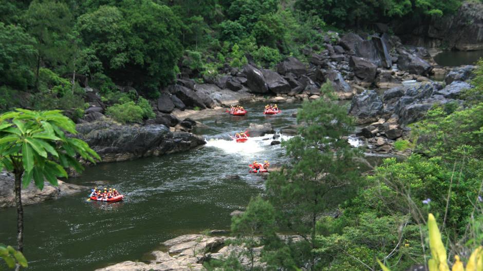 Water Rafting on the Barron River