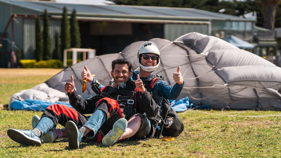 Experience the ultimate adrenaline rush with a 15,000ft tandem skydive over the stunning Great Ocean Road! 