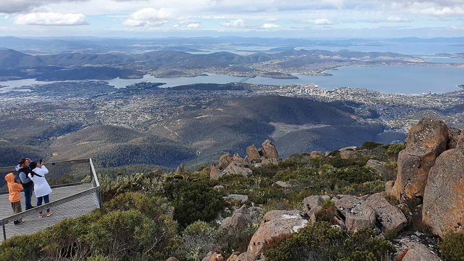 Mount Wellington Bird Eye View