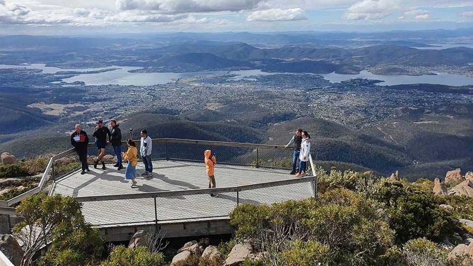 Embark on a 4 hour relaxing tour exploring iconic highlights of Mt. Wellington and enjoy breath taking summit views!