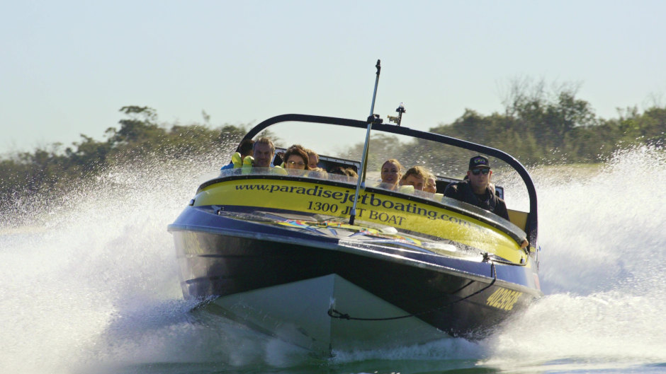 Experience Australia's #1 Jet Boat ride for a thrilling adventure on the Gold Coast!