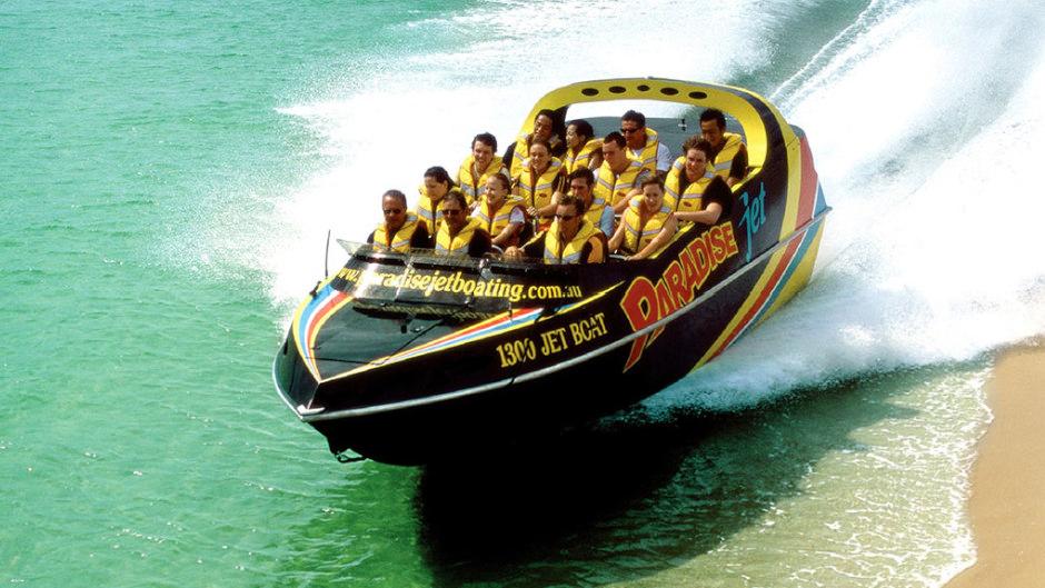 Experience Australia's #1 Jet Boat ride for a thrilling adventure on the Gold Coast!