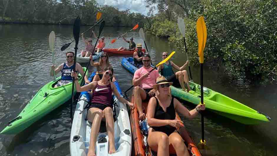 Spend a relaxing morning connecting with nature on Noosa’s flat water creeks on this Award-Winning adventure tour
