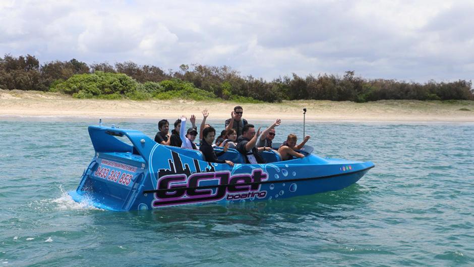 Join us for an extraordinary thrill on the gorgeous Gold Coast with this 30 minute Jetboat ride from main beach! 