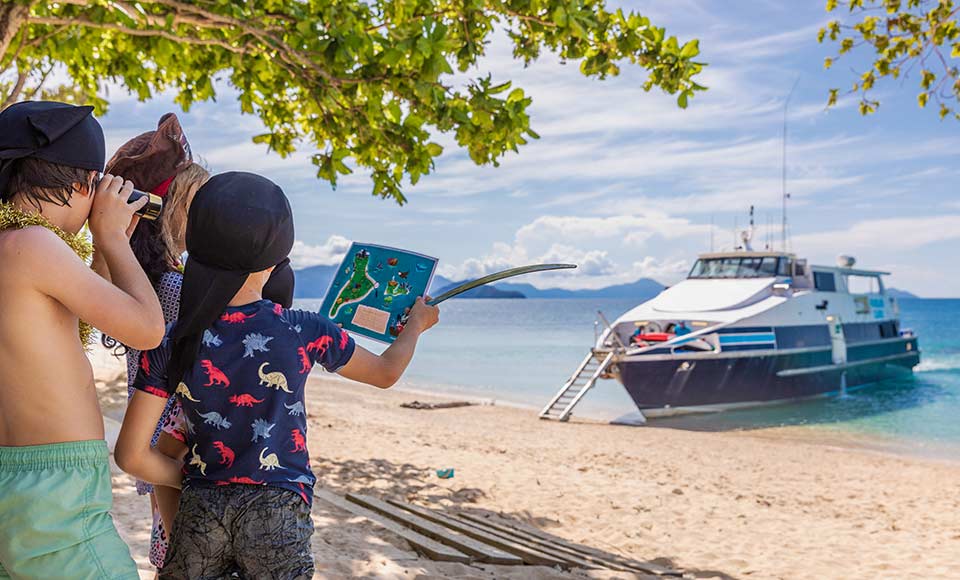 Discover the untouched Frankland Islands, a hidden gem so close to Cairns, on an exclusive tour with Frankland Islands Cruise and Dive. This Ferry Transfer Only option is the perfect way to have a tropical Island day out without having to pay for all the extras!