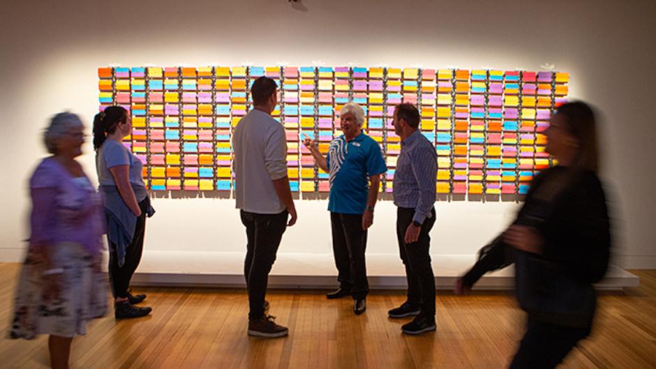 Explore the creative side of Wellington and discover the stories of Toi Art, Te Papa’s lively art gallery.
