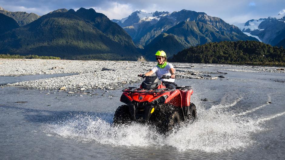 Our exciting tour offers the thrill of a lifetime of Quad biking through the glacial landscape!