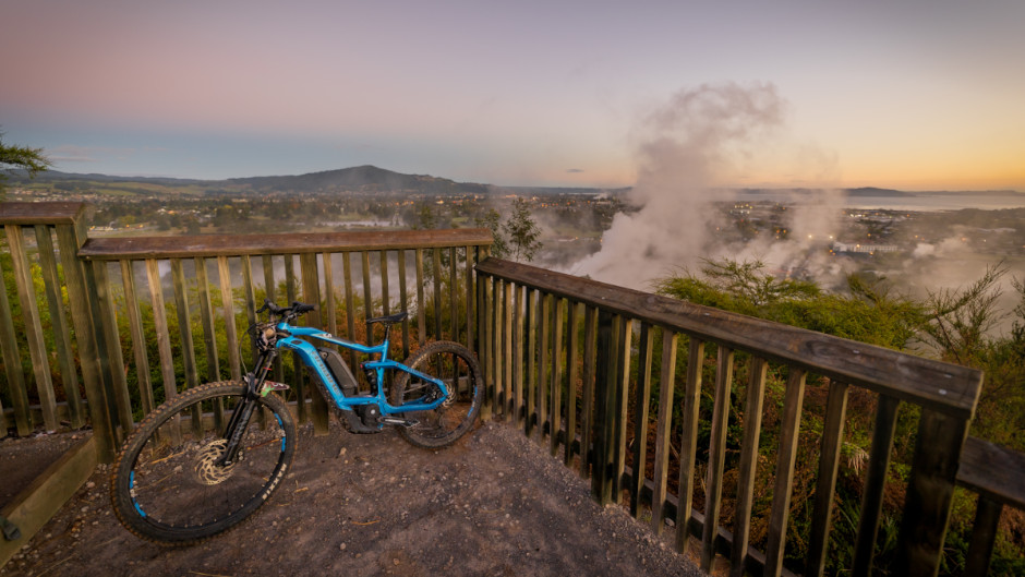 Conquer the world-class trails in Rotorua's Redwood forest!