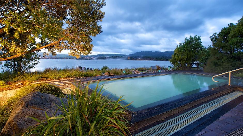 Relax and soak up the wonderful benefits of natures own mineral pool sanctuary at Rotorua Polynesian Spa...

