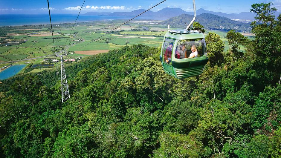 Take an exciting adventure on both the Kuranda Scenic Railway and Skyrail Rainforest Cableway to explore the renowned World Heritage Kuranda Rainforest. This premium Kuranda experience includes the afternoon at Rainforestation Nature Park!