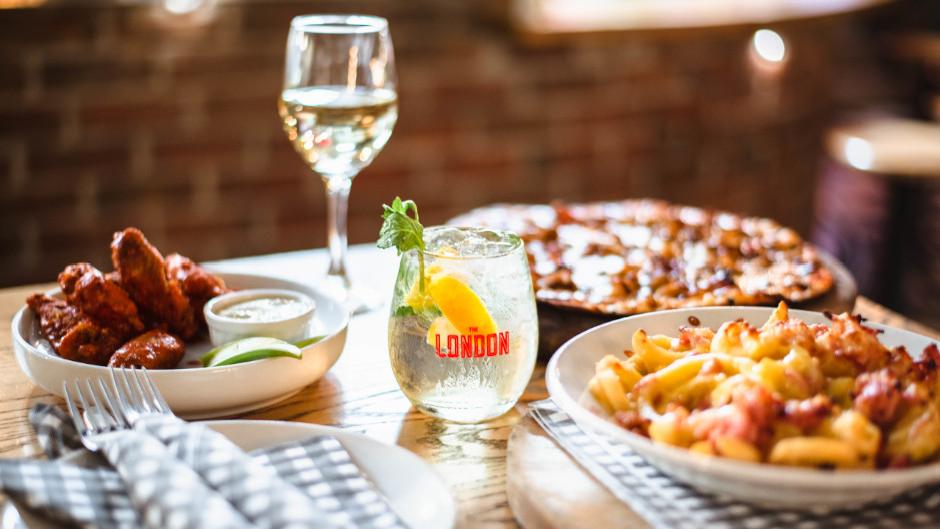 Get up to 50% off dinner at The London