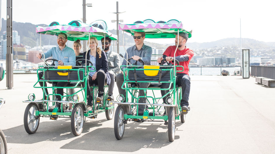 Discover the coolest little capital in the world on an iconic crocbike!