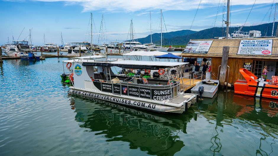 Explore the stunning scenic views of the Trinity Inlet and Cairns waterfront on this daytime cruise experience! 