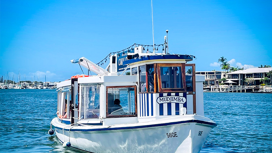 Experience the famous one hour canal cruise, showcasing the best of stunning Mooloolaba! 