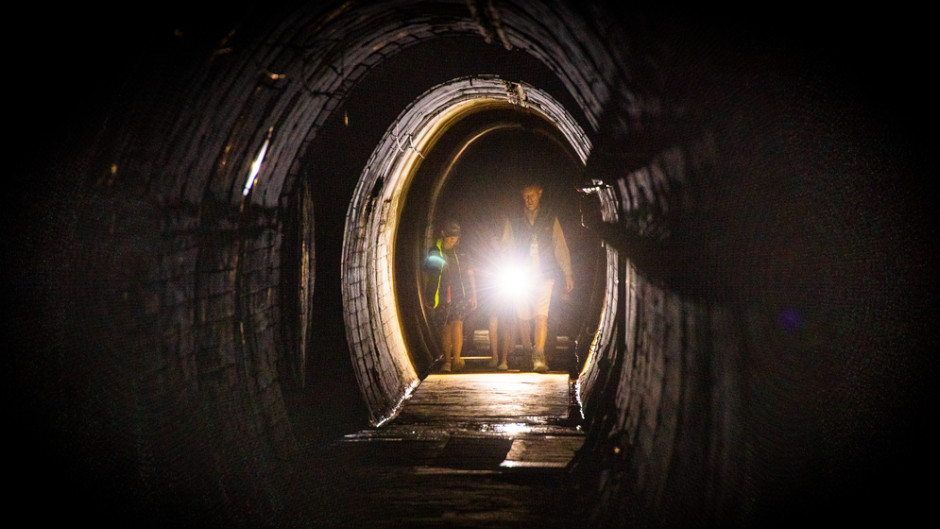 Journey into the Underworld... experience an engineering and architectural marvel hidden in plain sight with 1.2km of subterranean tunnels, passages and chambers!