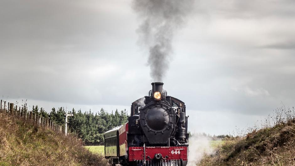 Ride our steam train between the historic Glenbrook Station and our Victoria Ave Station (Waiuku) on selected Saturdays, Sundays and Public Holidays.