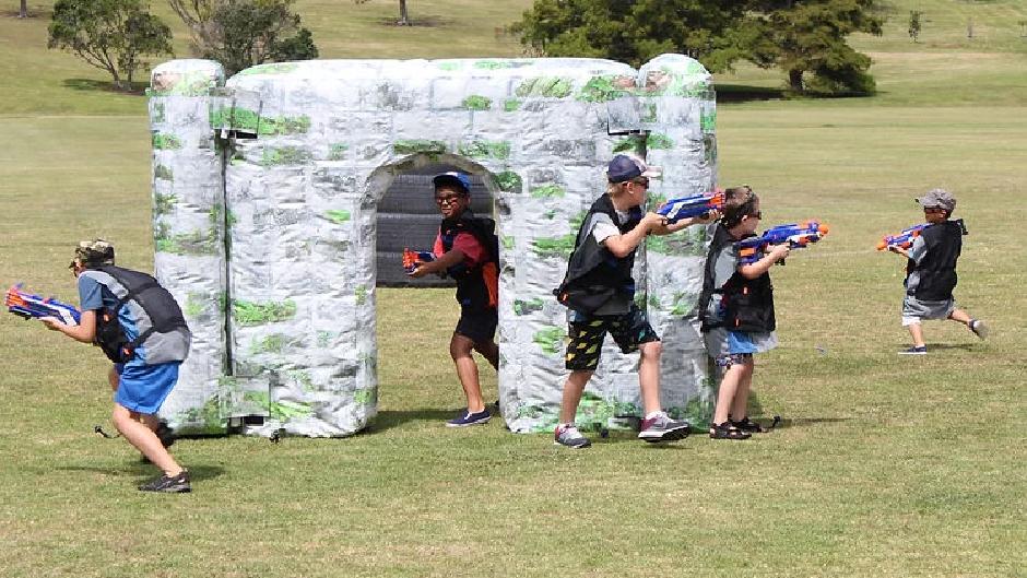 Host a party your friends will never forget with a Nerfun War Party!