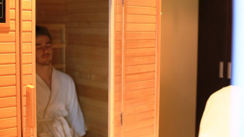 Take your pick of a relaxing Infrared Sauna session or quality waxing session at Massage Eden...