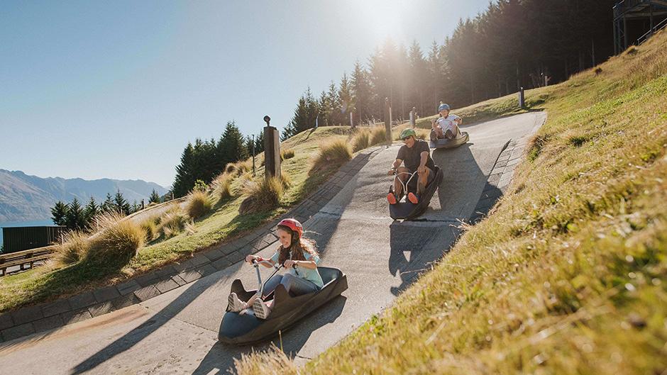 Plan for a fantastic afternoon with a Gondola, Dinner and 3 Luge pass at Skyline Queenstown! 