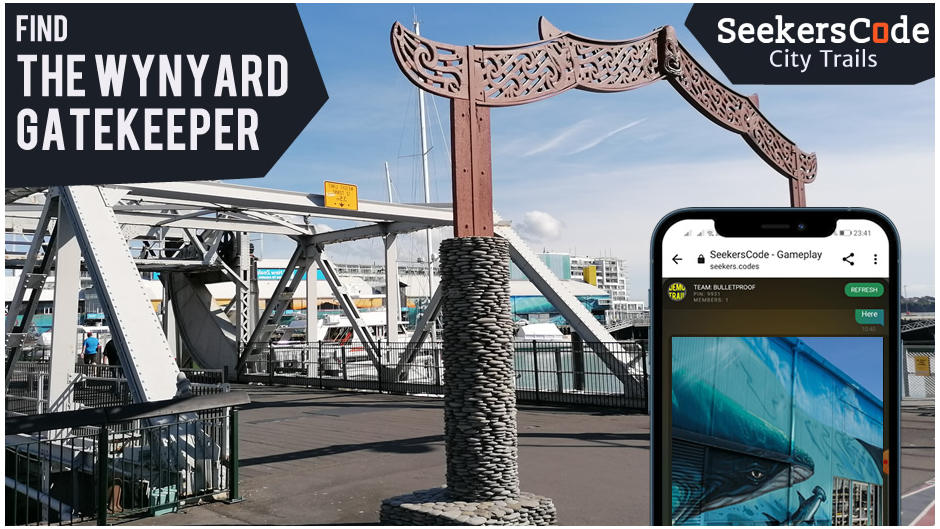 A treasure hunt-style walking tour along the Auckland Waterfront. Discover the transformation of Wynyard Quarter while on a mission to find the Historic Gatekeeper.