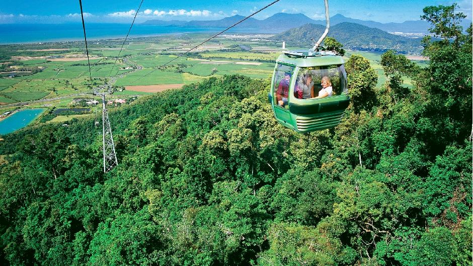 Take a day trip of discovery to explore the beautiful Kuranda Village, exploring on foot, by Kuranda Scenic Rail and Skyrail Rainforest Cableway...