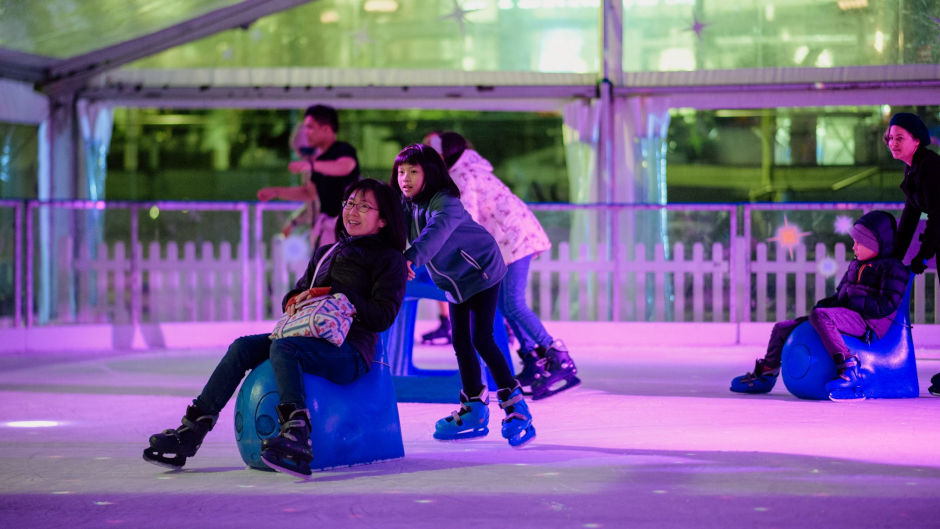 Enjoy the winter season at the Aotea Square Ice Rink!