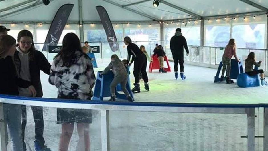 Taupo comes alive with mid-winter fun as the Wairakei Estate Ice Rink returns!