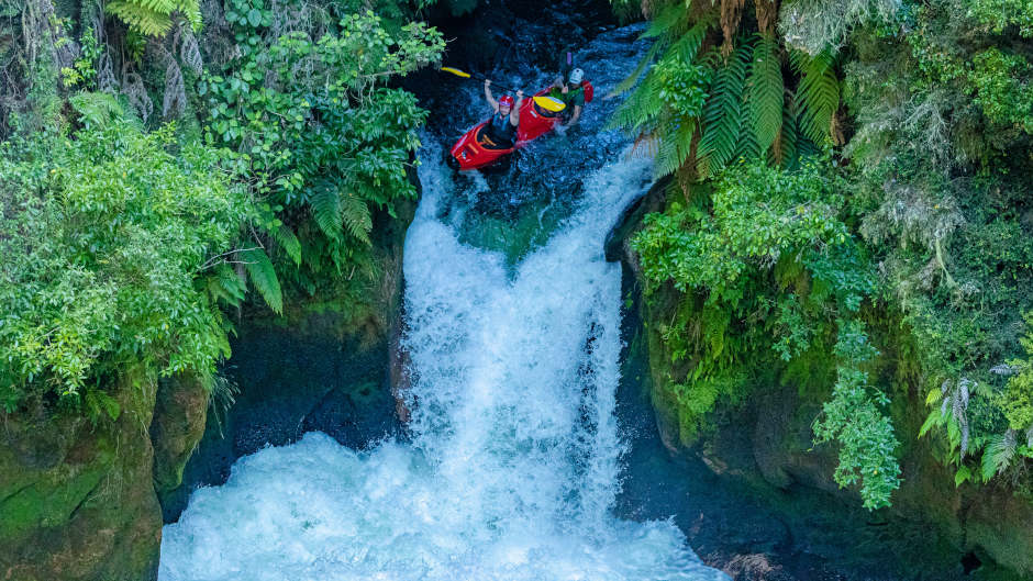 Grab a friend and paddle your way into adventure on the Kaituna River with our incredible tandem kayak tours