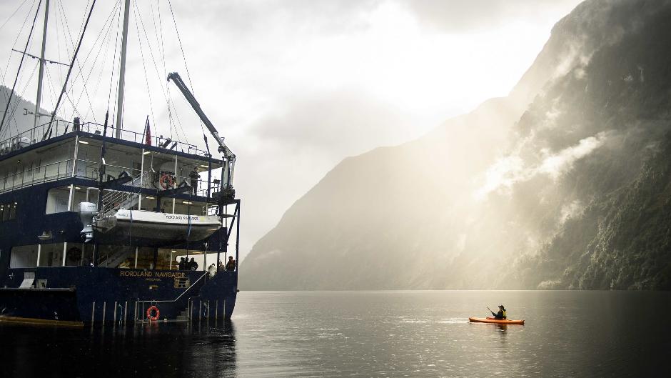 Take in stunning views of waterfalls, abundant wildlife, rainforests and mountains while exploring Doubtful Sound on a magical two night cruise.