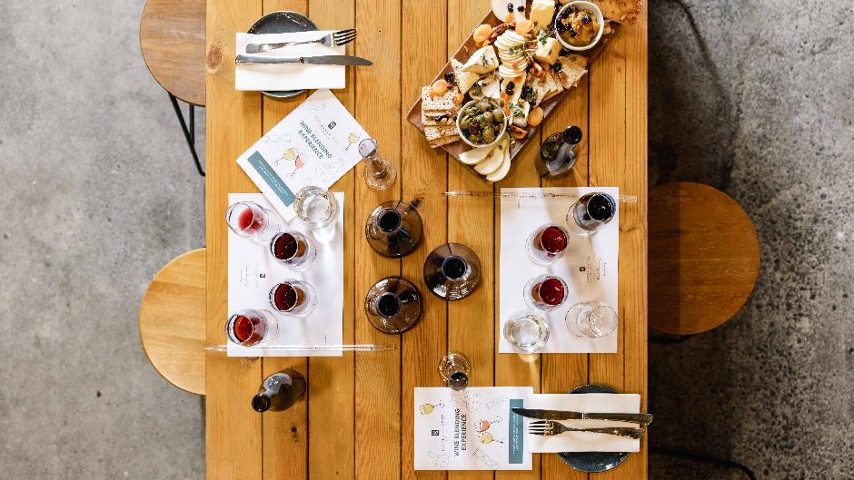 Step into the shoes of a winemaker as you experience blending your very own wine at Matakana Estate