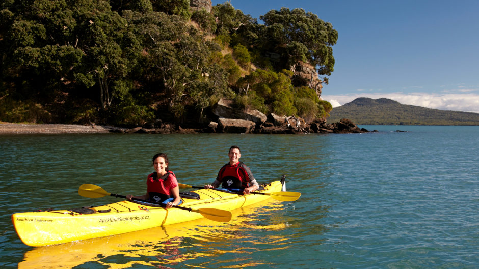 Join Auckland's premier sea kayaking company for a relaxing day on the waters of the Hauraki Gulf and explore Motukorea (Browns Island)!