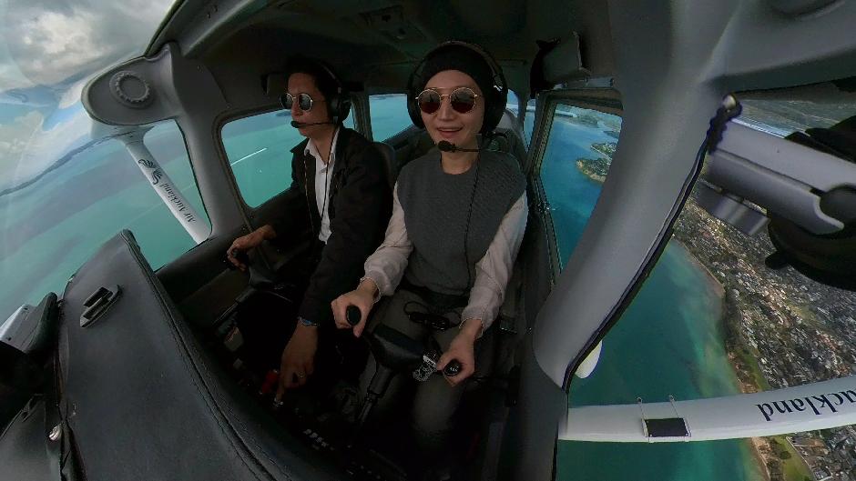 Get a taste of being a pilot and fly a plane overlooking the spectacular Hauraki Gulf and Auckland City!