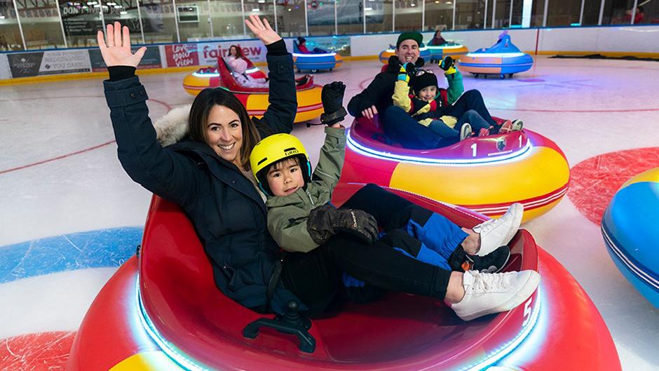 Enjoy an all-day ice-skating pass and an ice bumper car ride with this fantastic combo! 