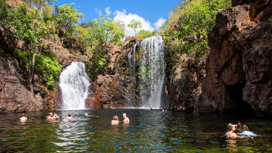 Explore the sheer beauty of the various landscapes in Litchfield National Park. From waterfalls, crystal clear pools, jumping crocodiles, to tropical rainforests, this tour has it all!