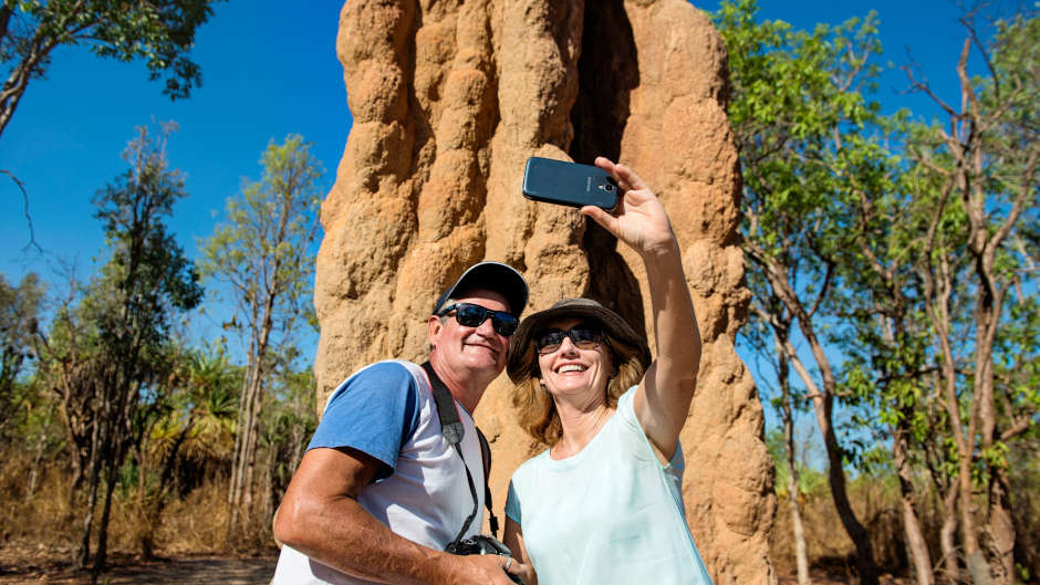 Explore the sheer beauty of the various landscapes in Litchfield National Park. From waterfalls, crystal clear pools, jumping crocodiles, to tropical rainforests, this tour has it all!