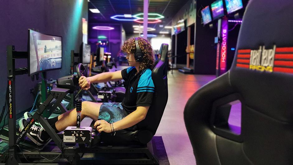 Experience the ride of your life with an action-packed racing simulator ride! 