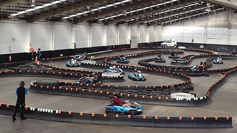 Enjoy a fantastic full speed go kart race at Supa Karts! 