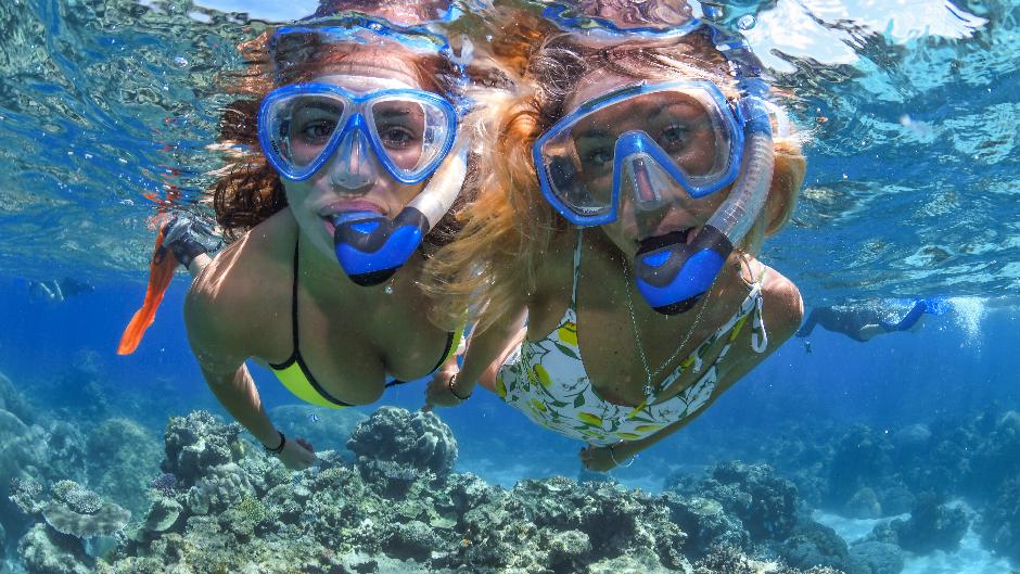 Experience the best Great Barrier Reef tour in Cairns, and travel onboard the most luxurious super-yacht, EVOLUTION, to the Outer Great Barrier Reef.