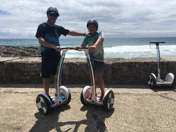 A Segway treat with Segway Pete