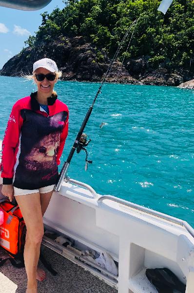 Reef fishing with Airlie Beach Fishing Charters