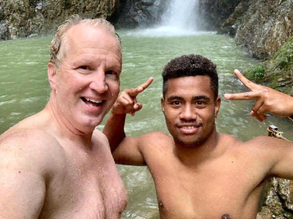 Todd and The best guide in Fiji . . Ben!!
