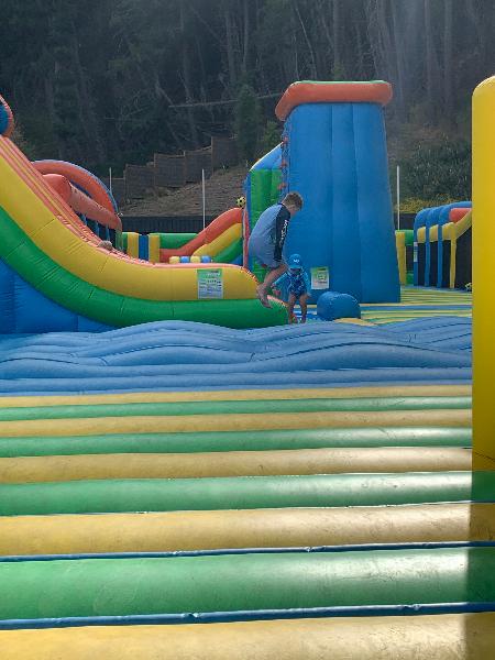 Bouncy playground 