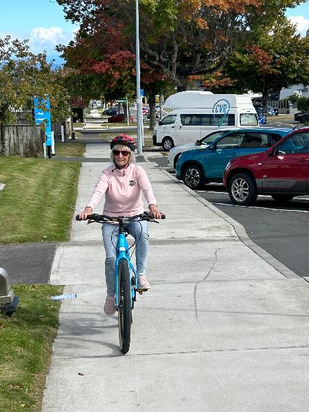 Fun times in Taupo with Blue Bikes!