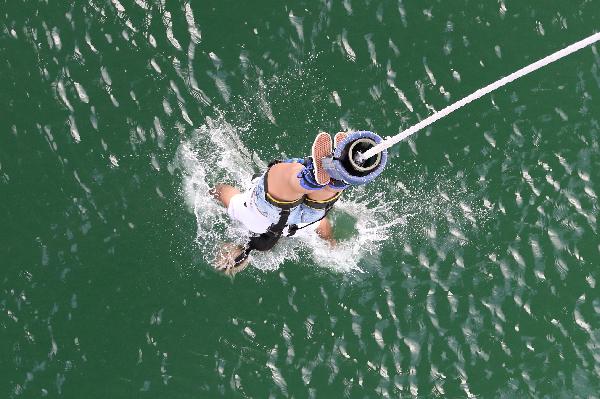 2nd time bungy jumping
