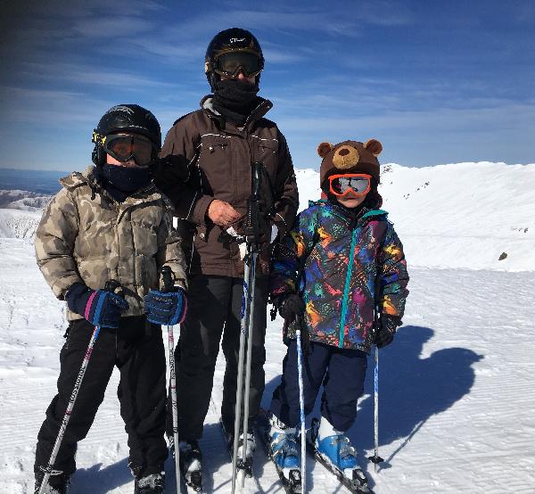 Family ski day