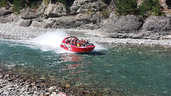 Exciting ride on a beautiful river